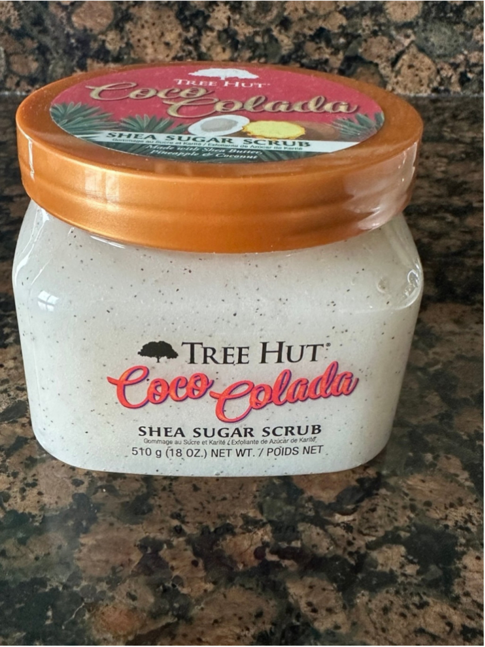 Tree Hut Shea Sugar Scrub Coco Colada, Ultra Hydrating Exfoliating Scrub